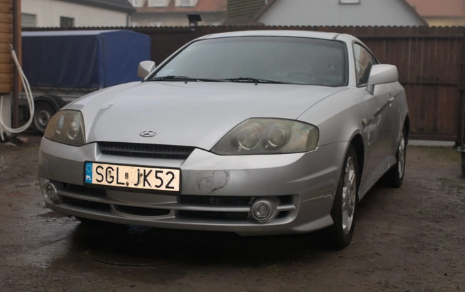 Hyundai Coupe cena 3400 przebieg: 224247, rok produkcji 2004 z Knurów małe 742